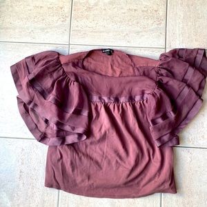 Express Purple Blouse